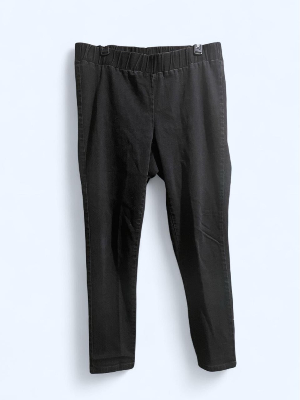 Soft Surroundings Black Pull-On Stretch Pants
